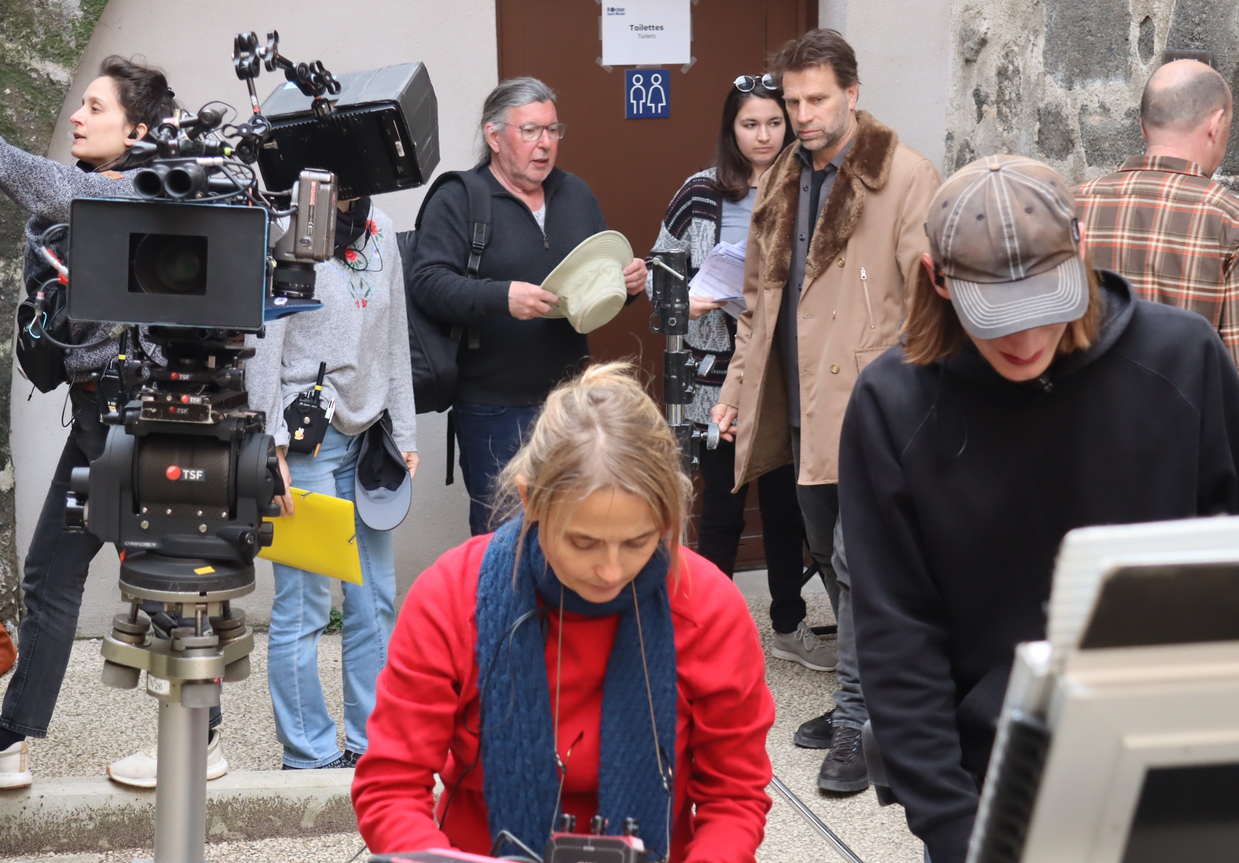 "Meurtre au Puy en Velay" dans les coulisses du tournage...en haut du